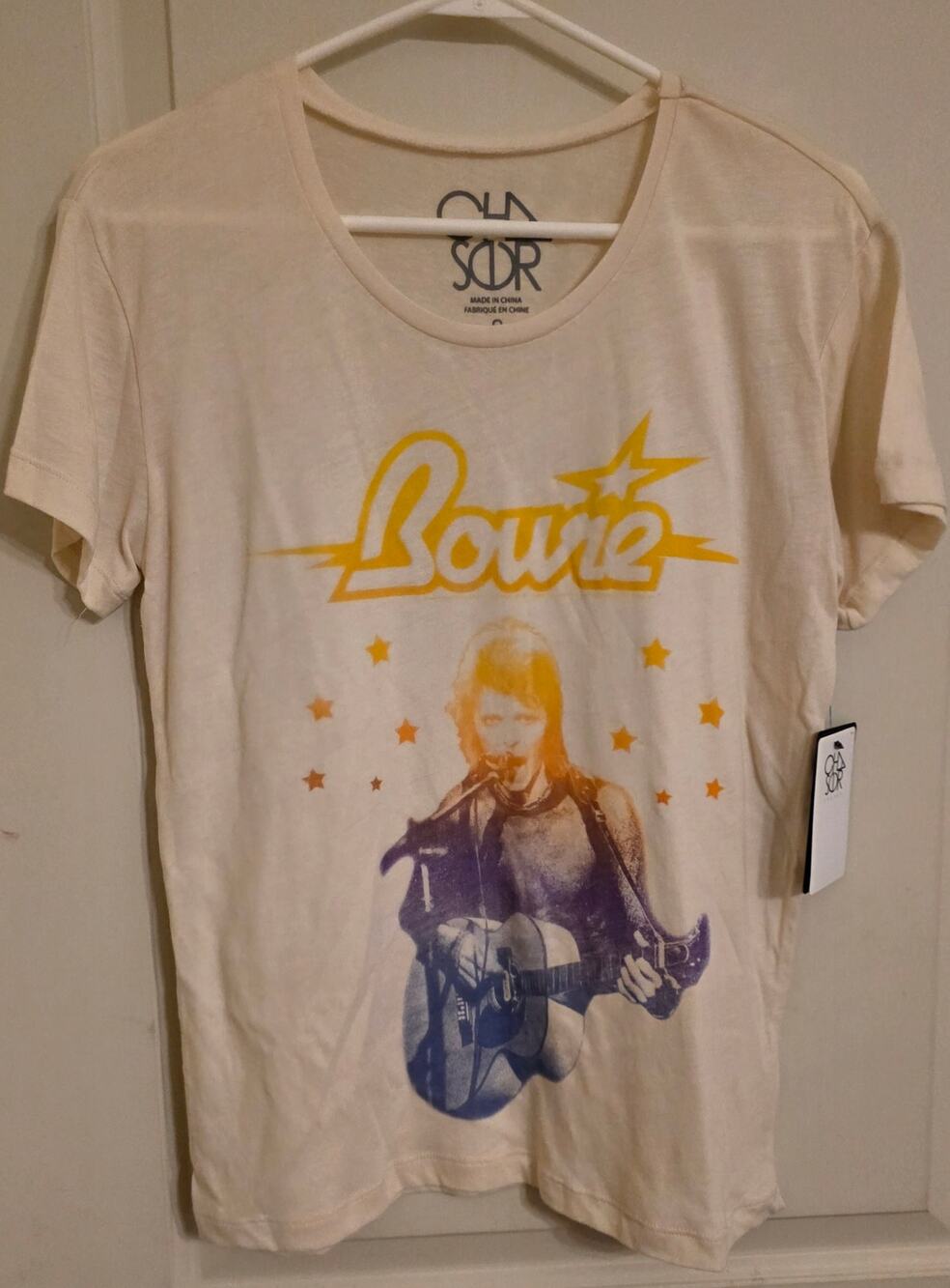 Chaser retro Bowie band tee